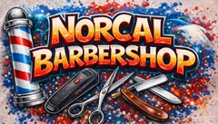 Norcal Barbershop logo — Eureka, CA