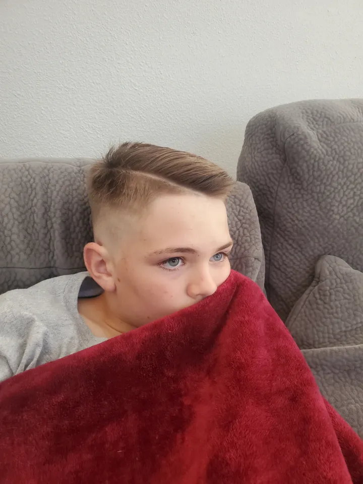 Kids skin fade haircut at Norcal Barbershop in Eureka, CA